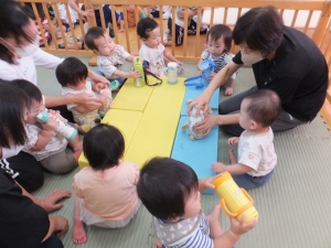 水分補給も忘れずに！