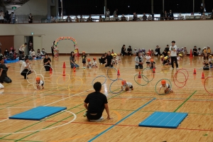 年中・年少「障害物レース」