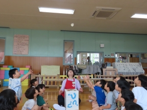 紙コップロケット発射！