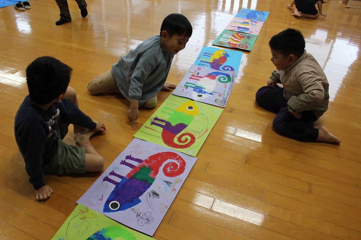 すみれ組　わくわくエンジョイアート