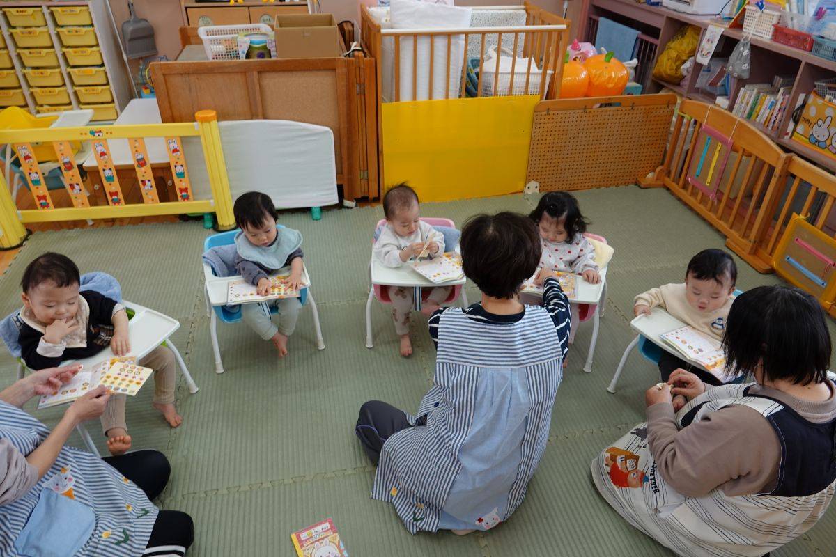 シールを貼りました