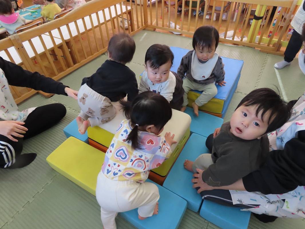 つぼみ組　のぼってのぼって