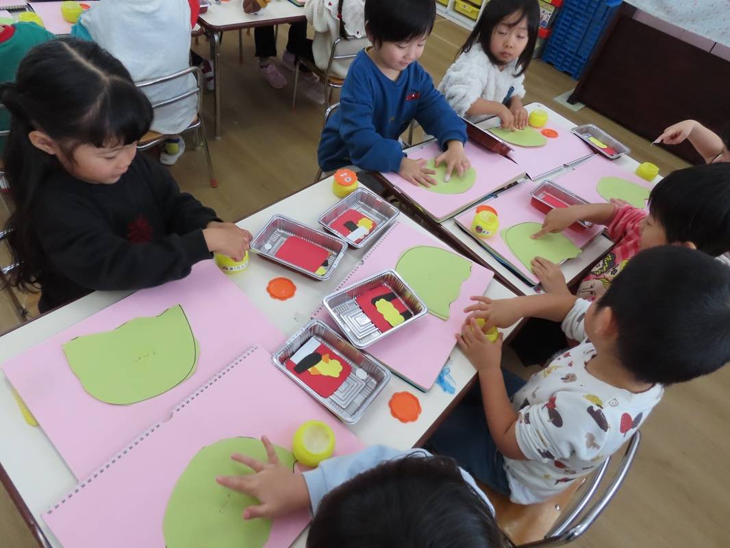 さくら組　正月の製作