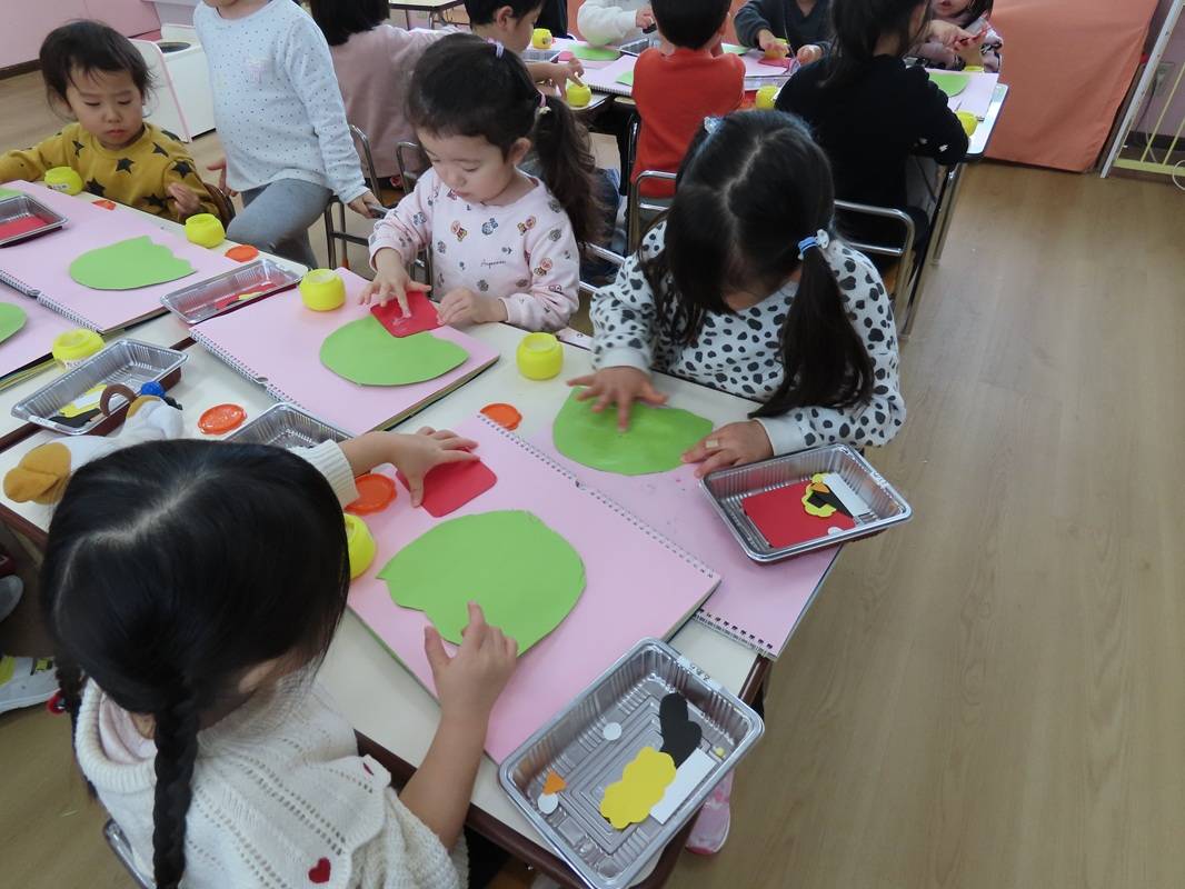 さくら組　正月の製作