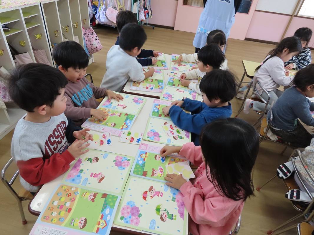 年少組　「はじめてのワークブック」