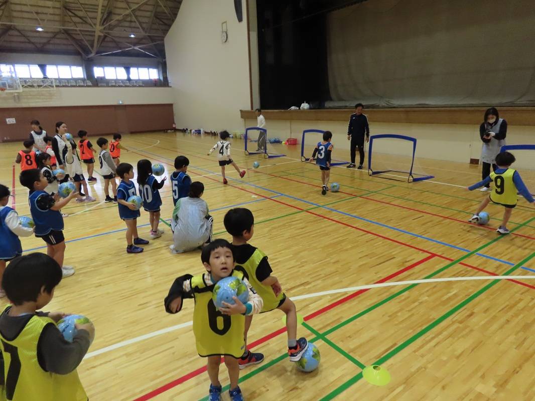 年長組　サッカー教室