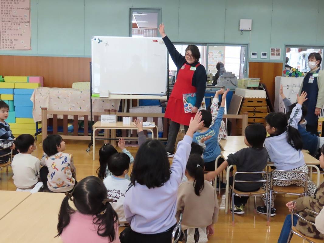 年長組　かがくタイム③