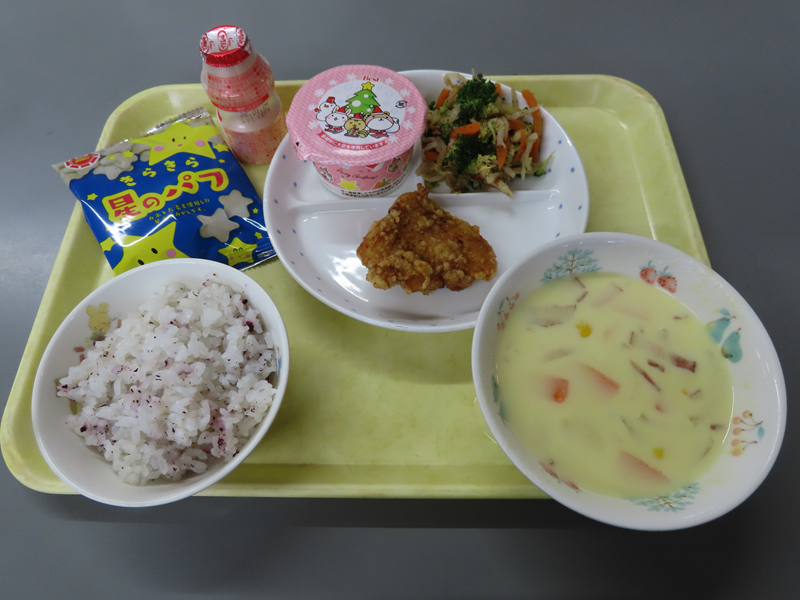 クリスマス会　特別献立