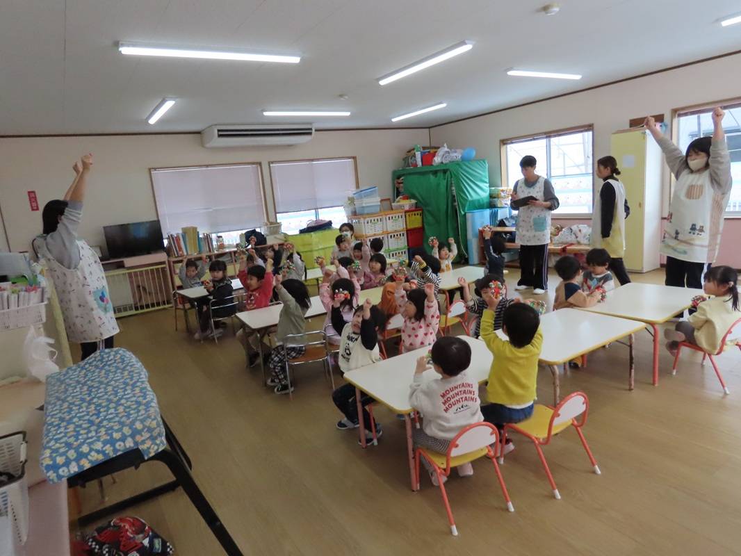 ぼたん組　リズムあそび