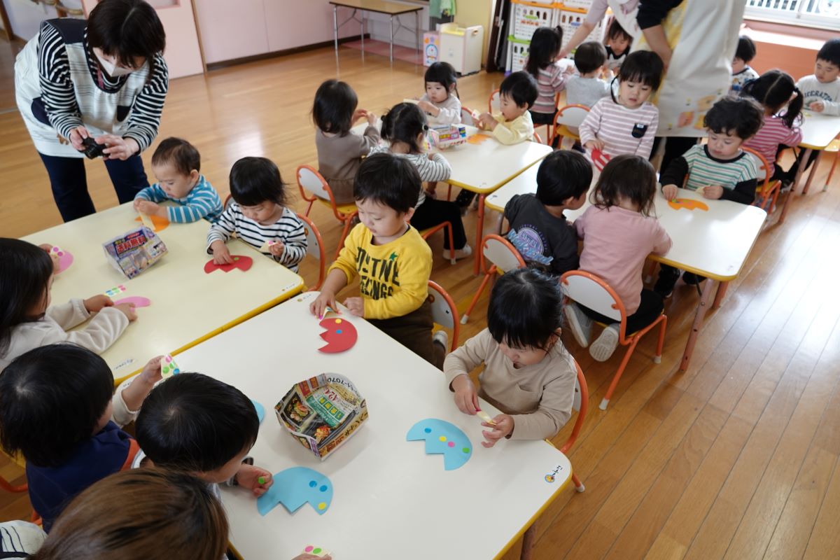 4月17日（水）ぼたんぐみのチューリップ製作