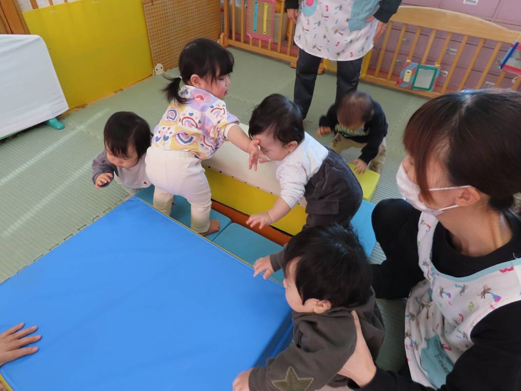 つぼみ組　のぼってのぼって