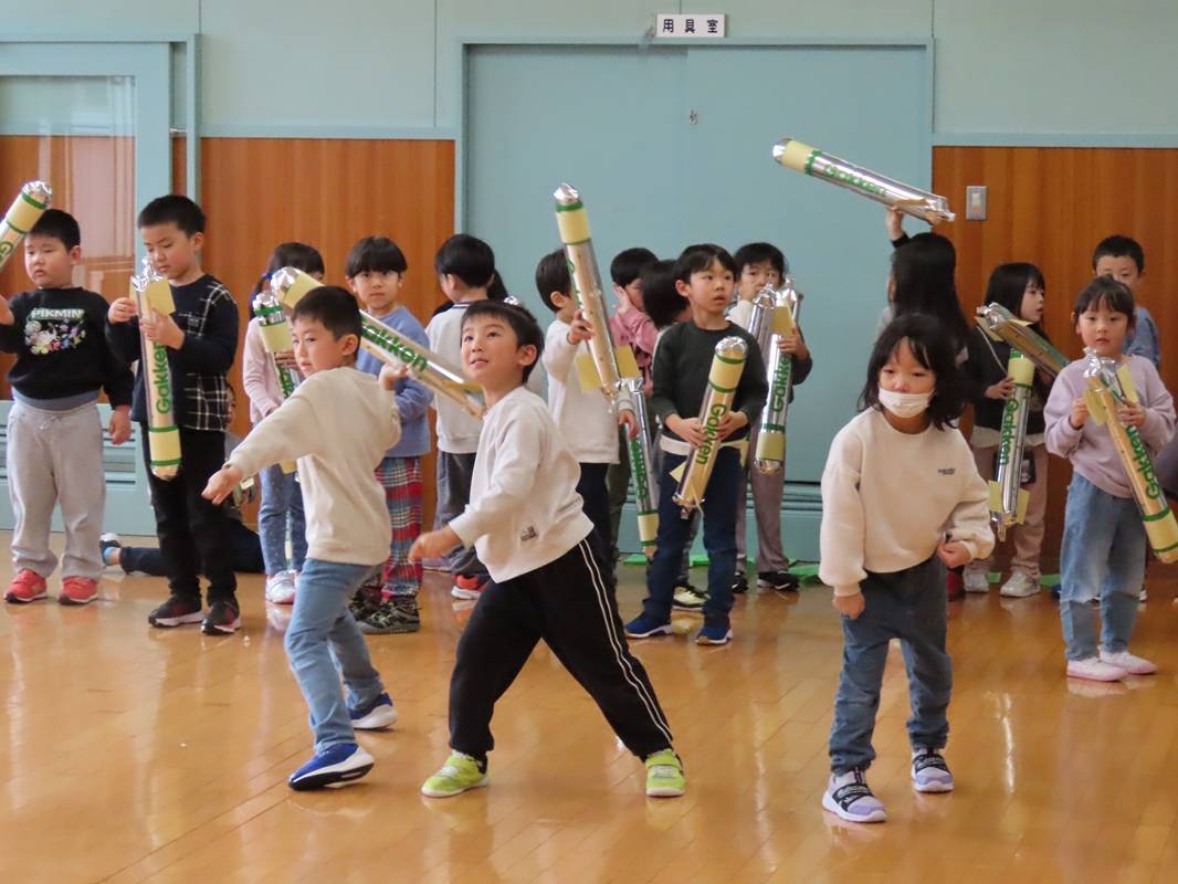 年長組　かがくタイム②