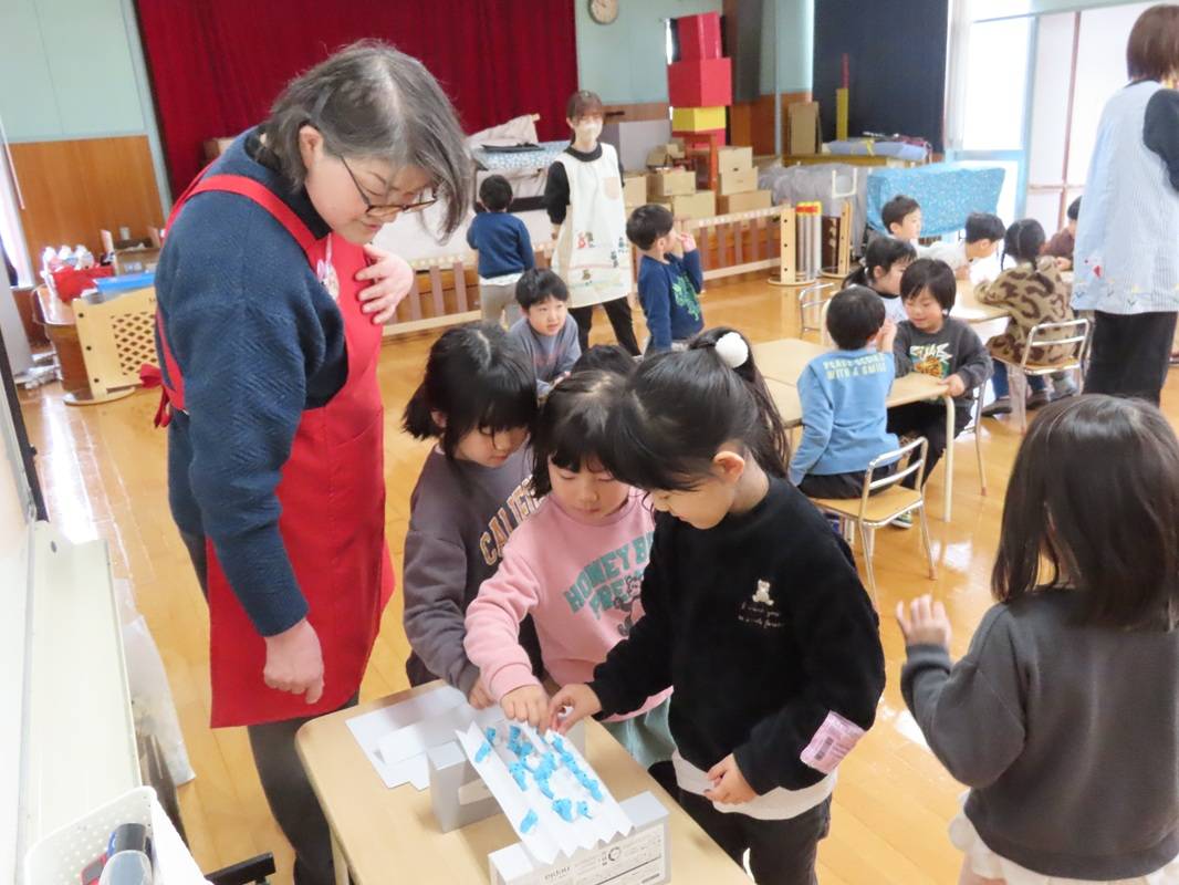 年長組　かがくタイム③