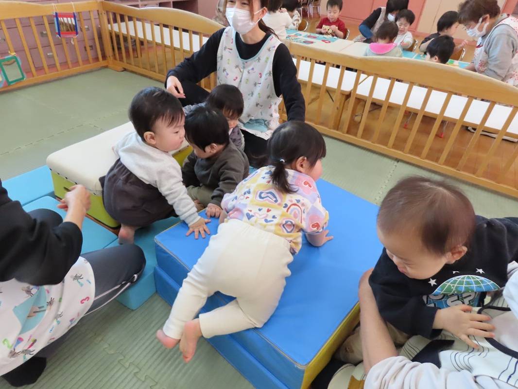 つぼみ組　のぼってのぼって