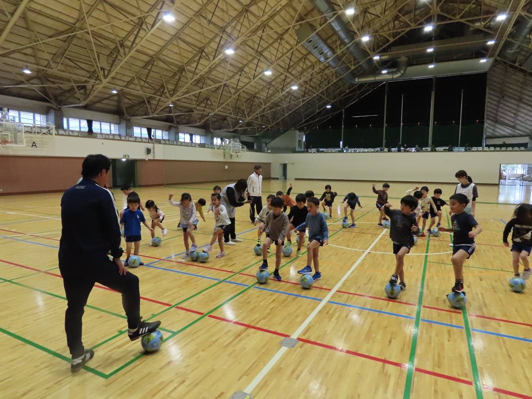 年長組　サッカー教室