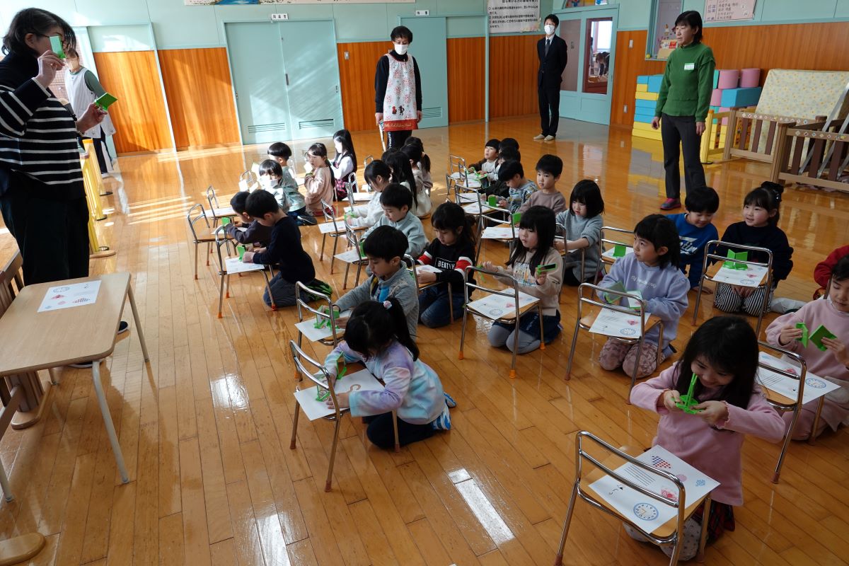 1月17日（水）年長の「かがくタイム」