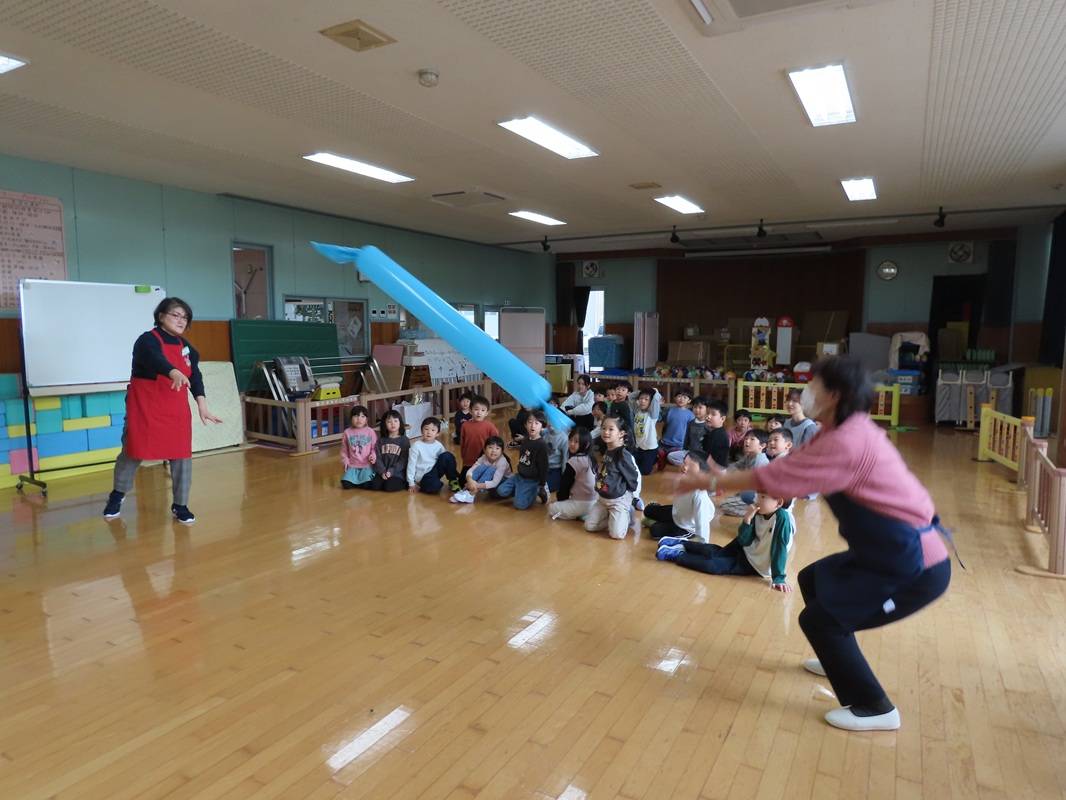 年長組　かがくタイム②