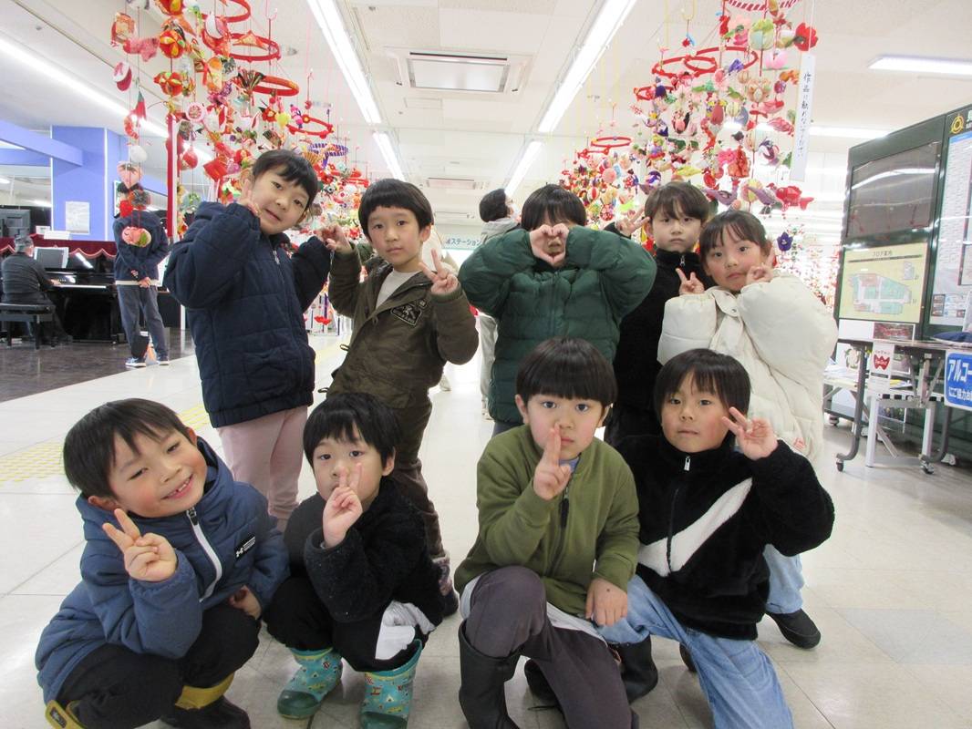 ギャラリーみつけ「こども作品展」　ネーブルみつけ「つり飾り展」に行ってきました！