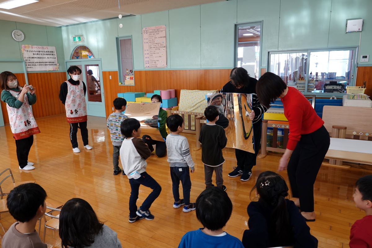 1月17日（水）年長の「かがくタイム」