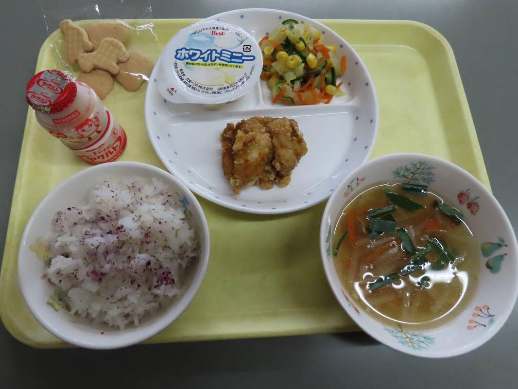 お誕生会特別献立