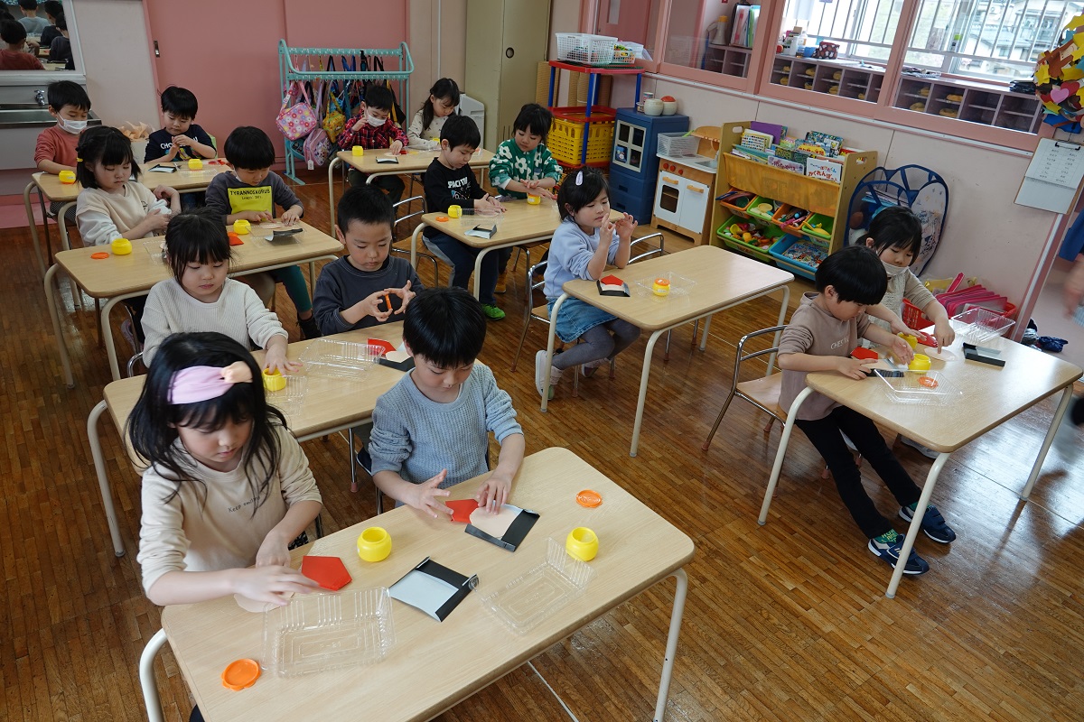 ４月21日（金）年長の「金太郎」製作