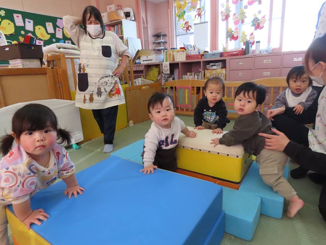 つぼみ組　のぼってのぼって