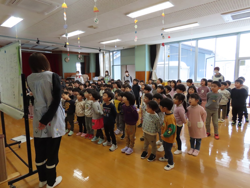 １月１０日（金） 音楽発表会に向けた活動