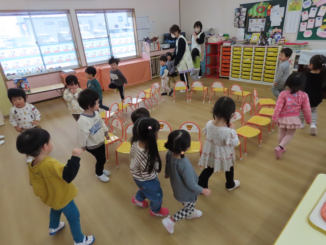 ２月５日（水） ぼたん組 椅子取りゲーム