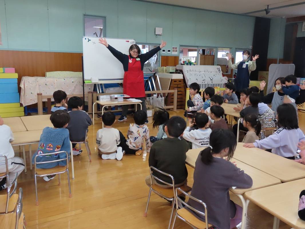 年長組　かがくタイム③